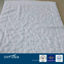 Tapis de bain Jacquard blanc